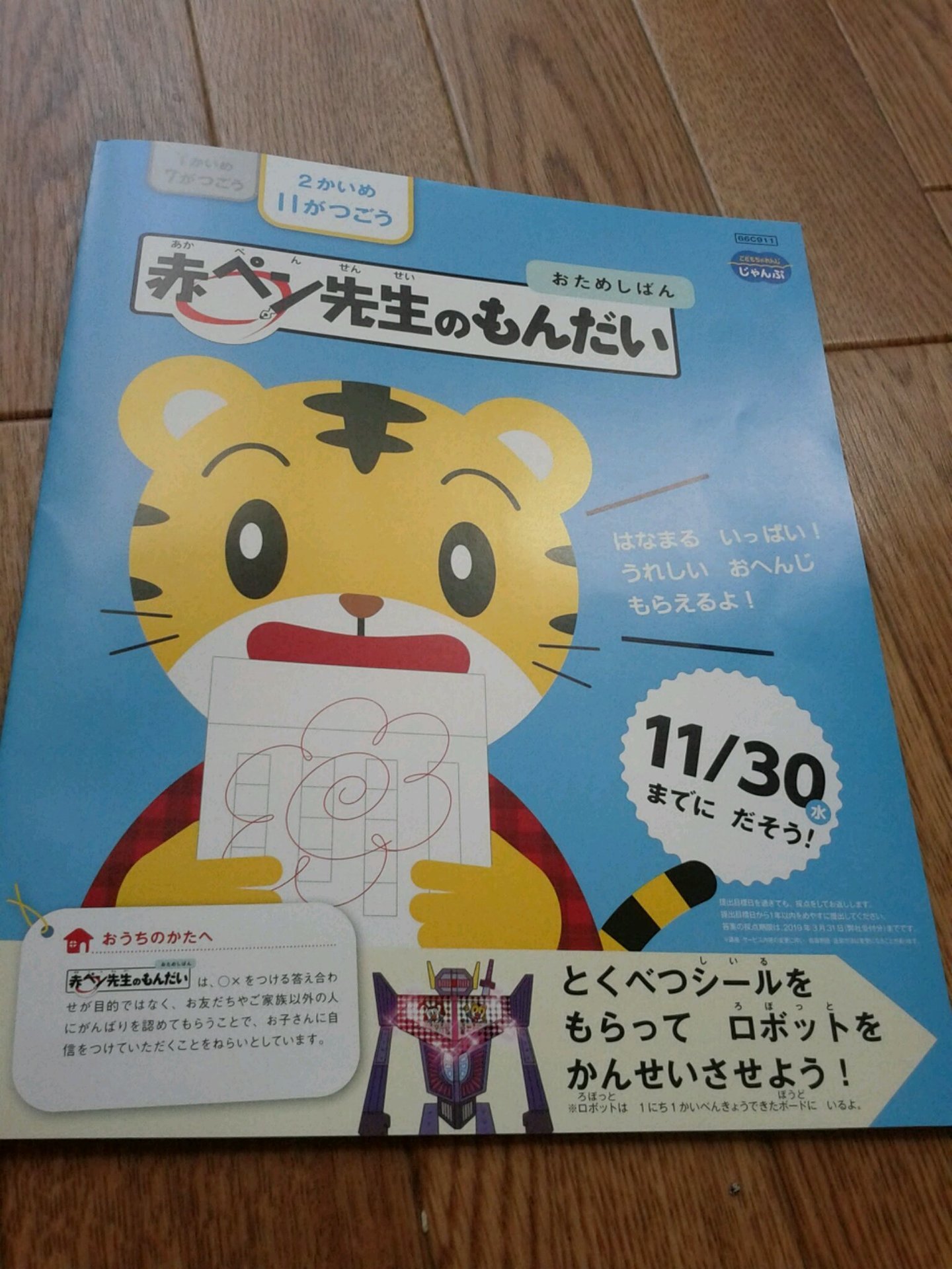 赤ペン先生 小学生まえの幼稚園児のお試し版 小学4年生 ポピーなど自宅学習と子育てあれこれ